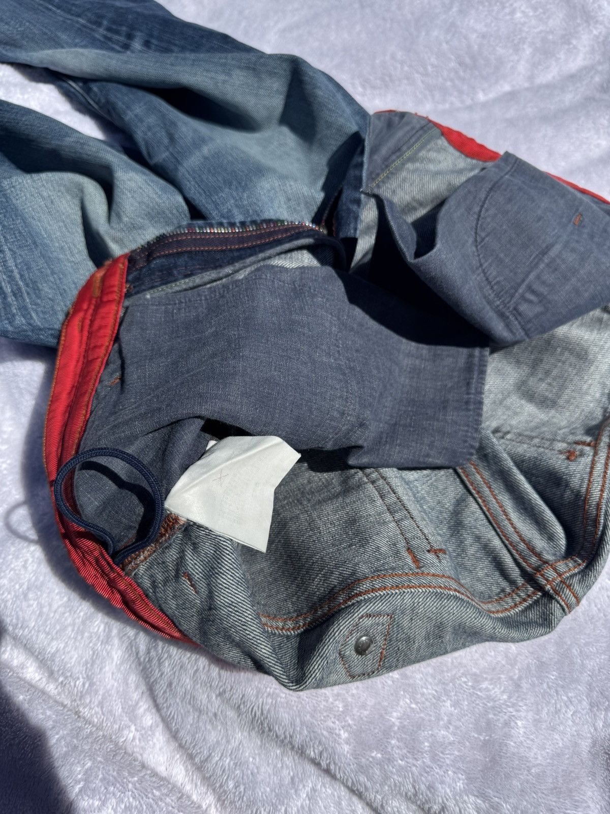 Nonnative Nonnative Rainbow Selvedge Distressed Denim Size US 31 - 8 Thumbnail