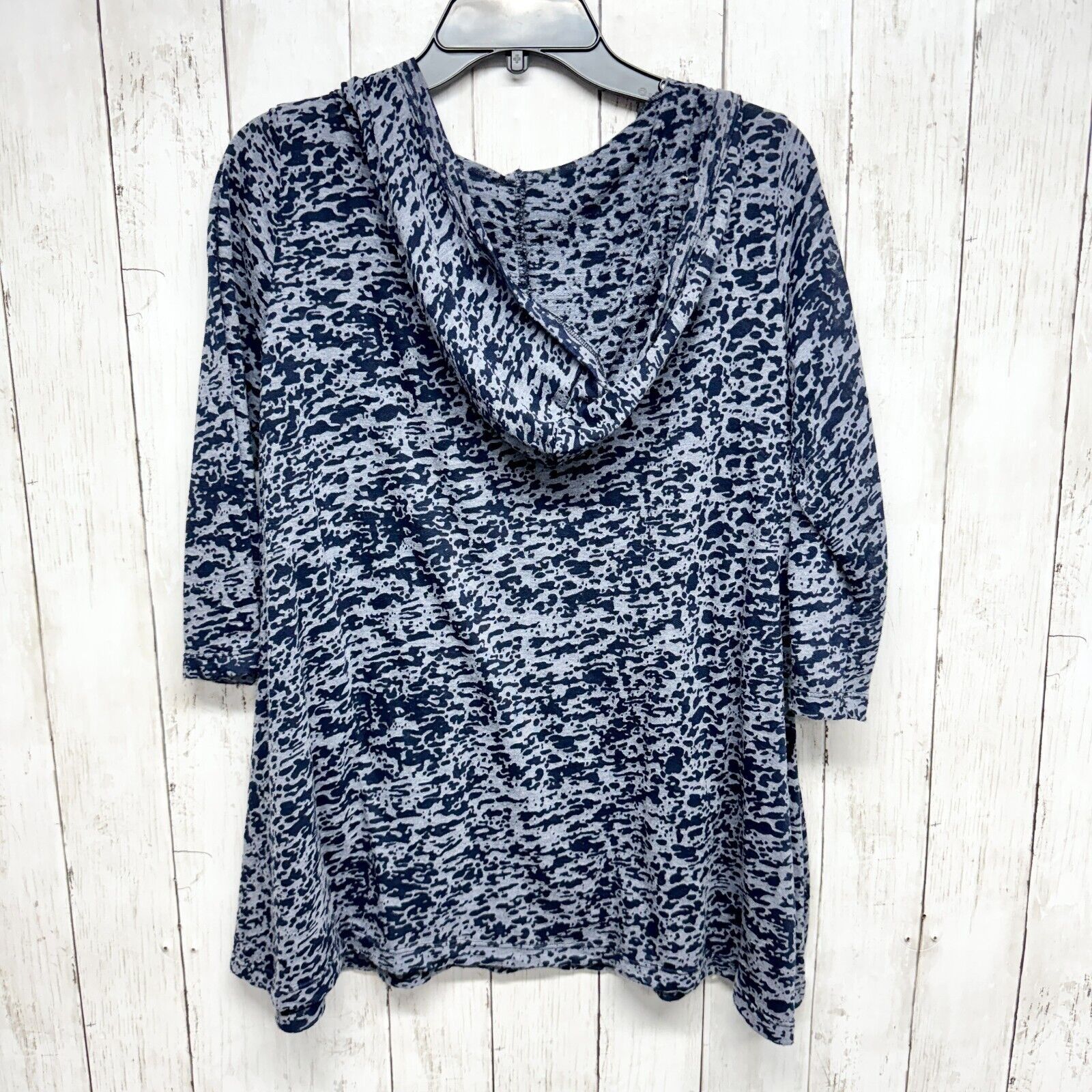 Other COCO CARMEN Women Blue Tie Dye Cotton Shirt SM Long Sleeve Size M / US 6-8 / IT 42-44 - 4 Thumbnail
