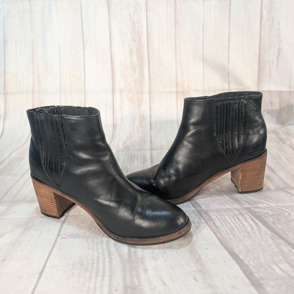 Wolverine Wolverine 1000 Mile W00844 Women 7.5 Black Leather Block He Size US 7.5 / IT 37.5 - 8 Thumbnail