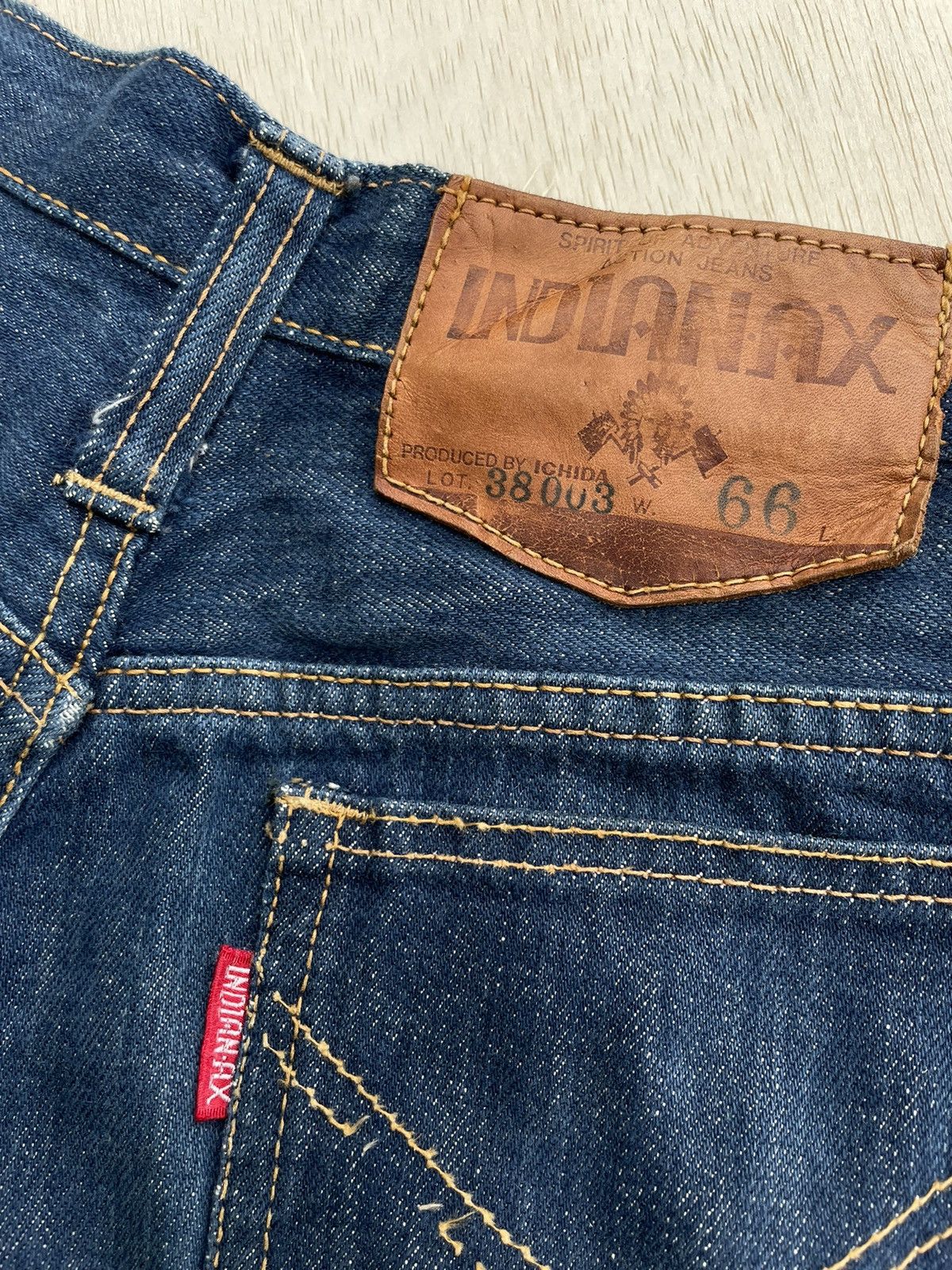 If Six Was Nine × Japanese Brand × Vintage Vintage Flare Indianax Jeans Bootcut Size 30" / US 8 / IT 44 - 7 Thumbnail