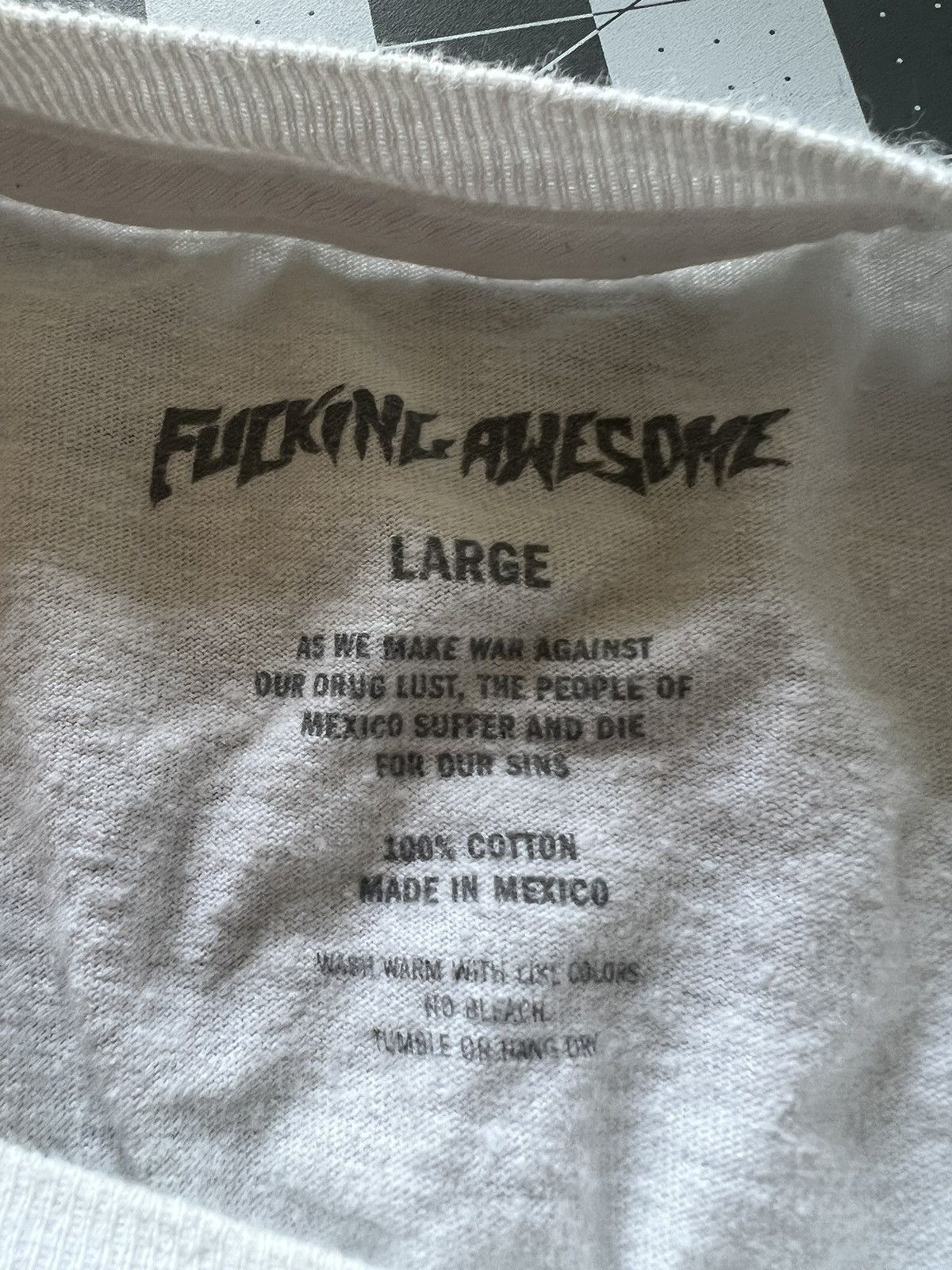 Fucking Awesome Fucking awesome upside down logo tshirt Size US L / EU 52-54 / 3 - 3 Thumbnail