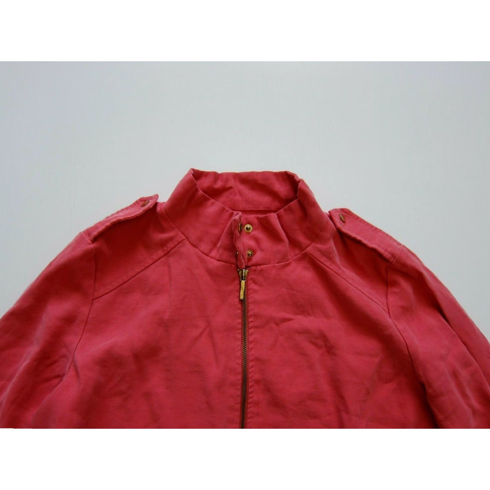 Zara Zara Basic Collection Jacket Women Cinch Waist Field Pink Rayon Size M Size M / US 6-8 / IT 42-44 - 3 Thumbnail