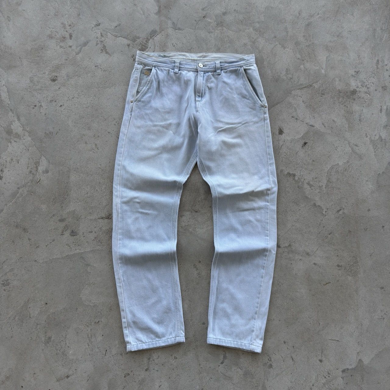 Kenzo Kenzo Paris Light Blue Wash Denim Jeans W34 Straight Leg Size US 34 / EU 50 - 2 Thumbnail