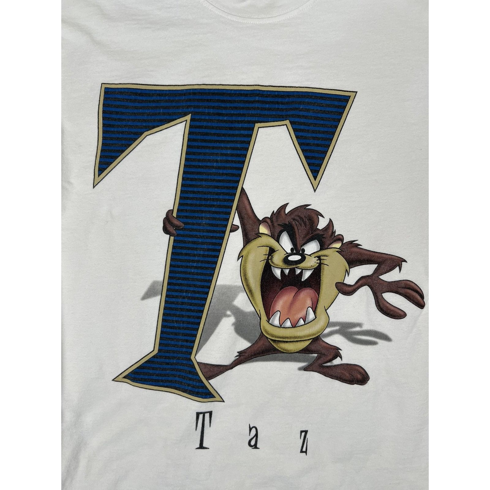 Warner Bros Vintage Taz Shirt Mens Small Looney Tunes Warner Bros Long S Size US S / EU 44-46 / 1 - 2 Thumbnail