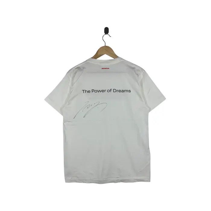 Honda Vintage HONDA RACING TEAM Signature Power Of Dream Tee Shirt Size US L / EU 52-54 / 3 - 3 Thumbnail