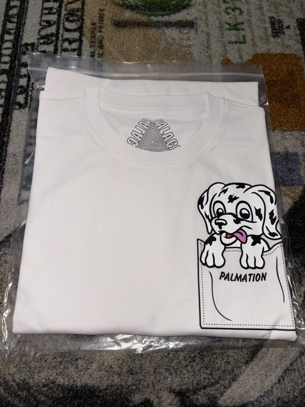 Palace Palace Palmation T-Shirt White Size US XL / EU 56 / 4 - 1 Thumbnail