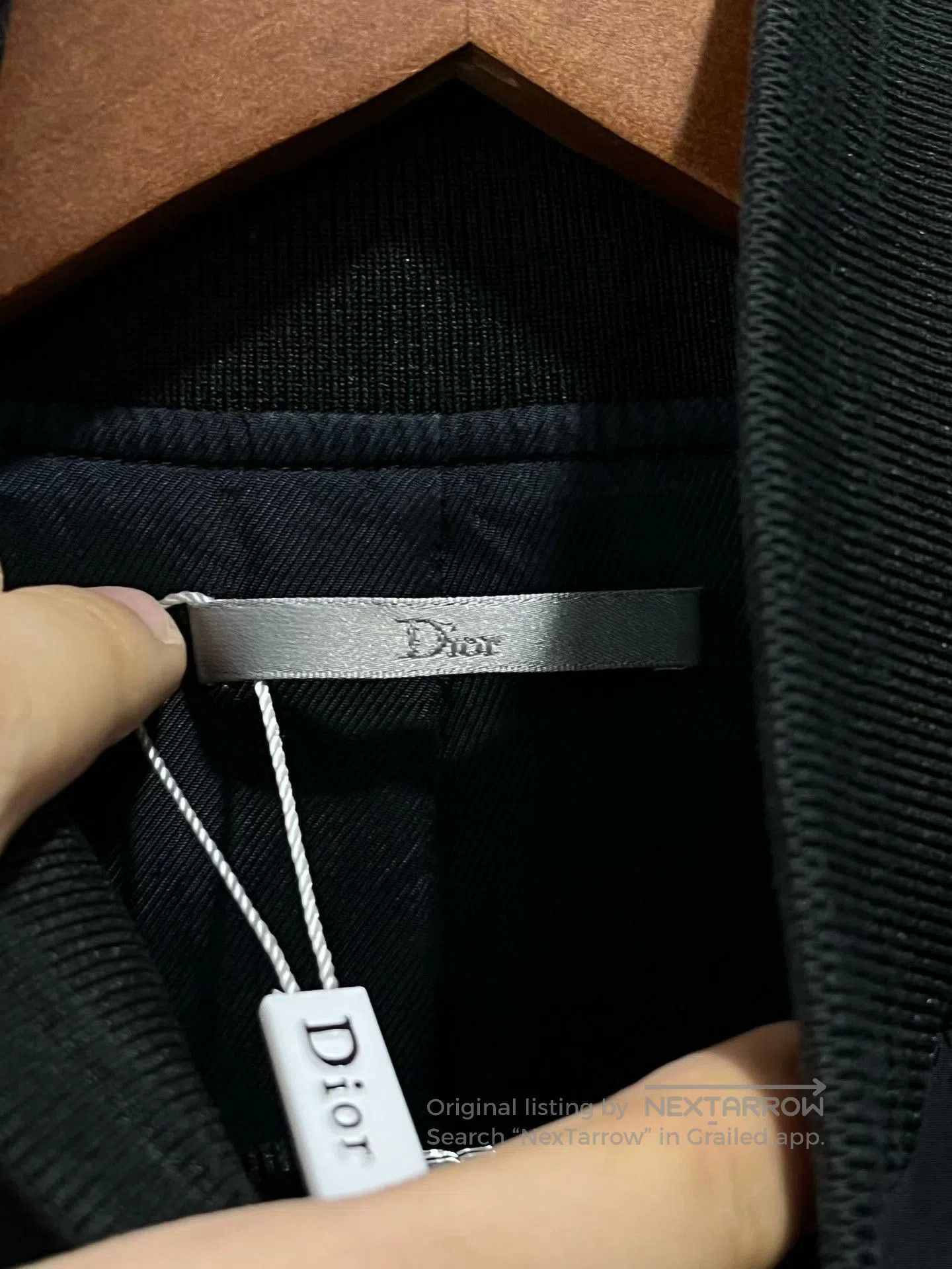 Dior Dior Black Zip Jacket with Metal Bee. Size US S / EU 44-46 / 1 - 6 Thumbnail