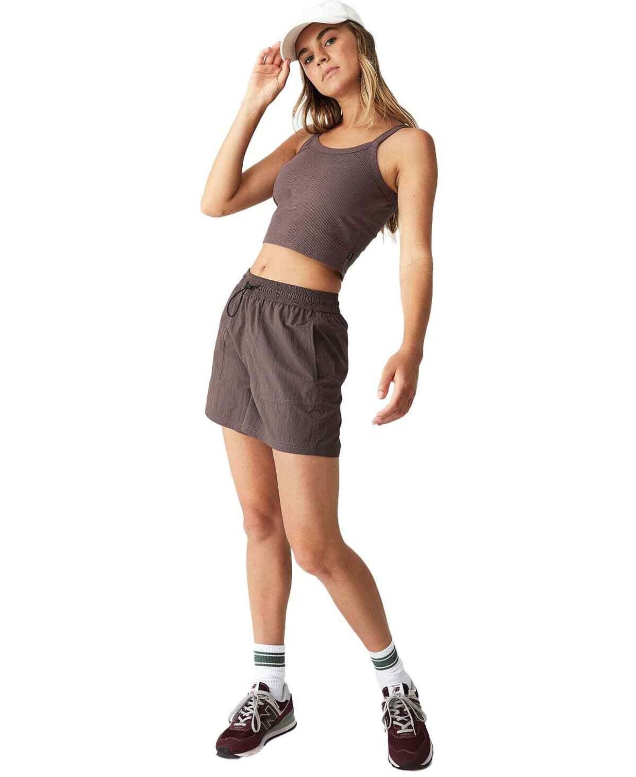 Other Cotton On Body Women's Brown Y2K Crop Top - L - Brown Size L / US 10 / IT 46 - 3 Thumbnail