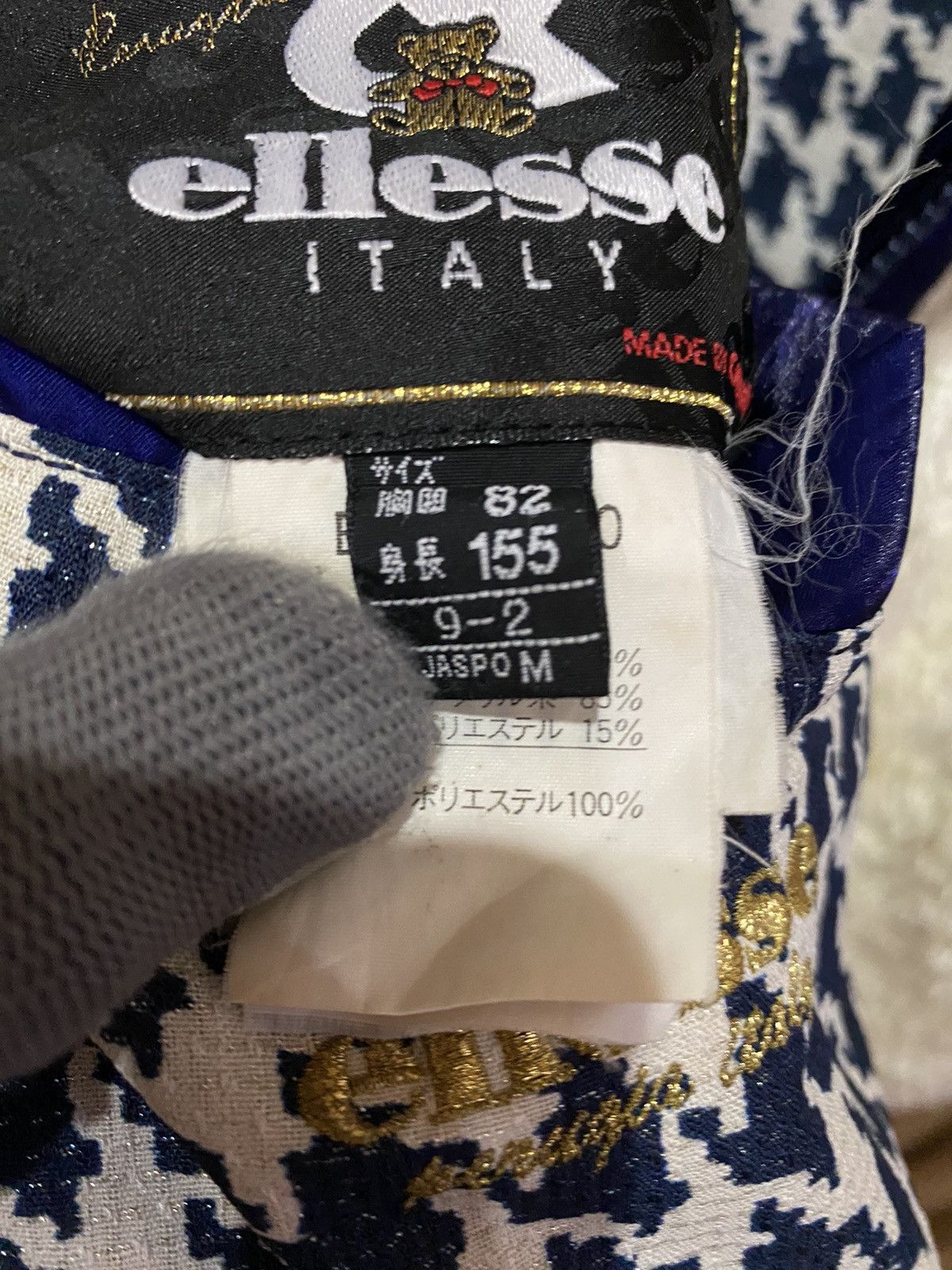 Ellesse VINTAGE REVERSIBLE BEAR ELLESSE JACKET Size US L / EU 52-54 / 3 - 19 Thumbnail