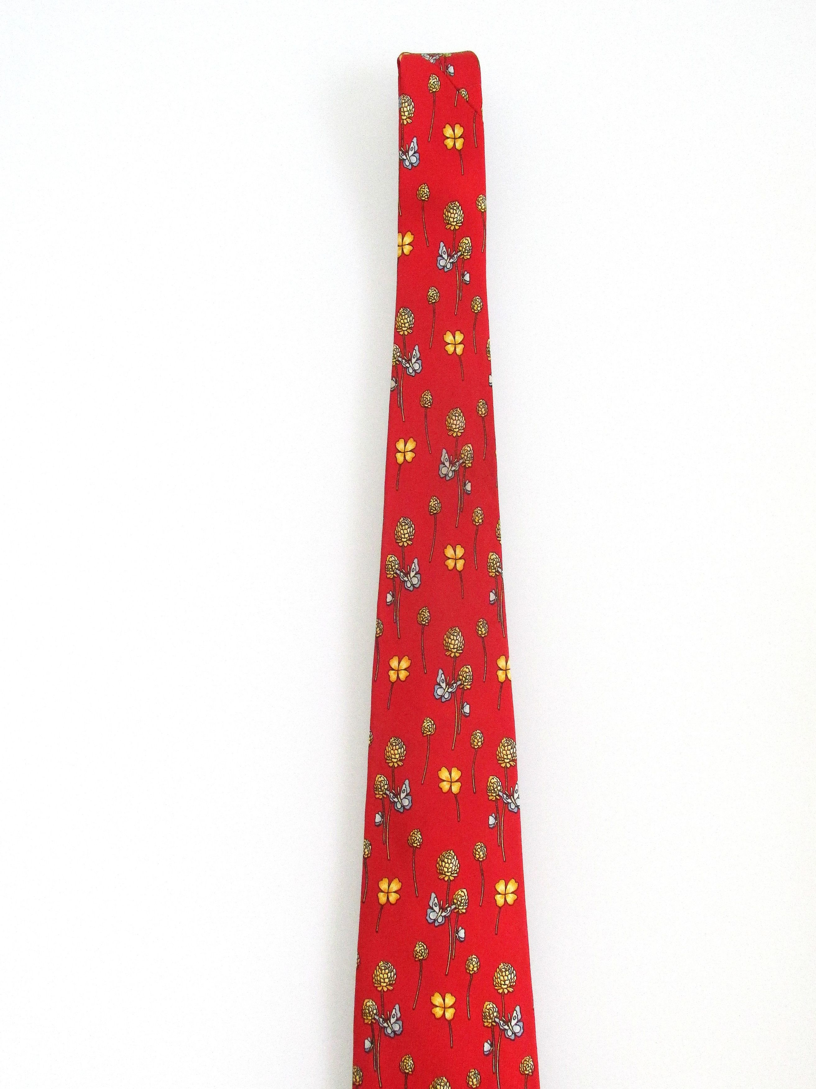 Salvatore Ferragamo Salvatore Ferragamo Men's Silk Tie Size ONE SIZE - 3 Thumbnail