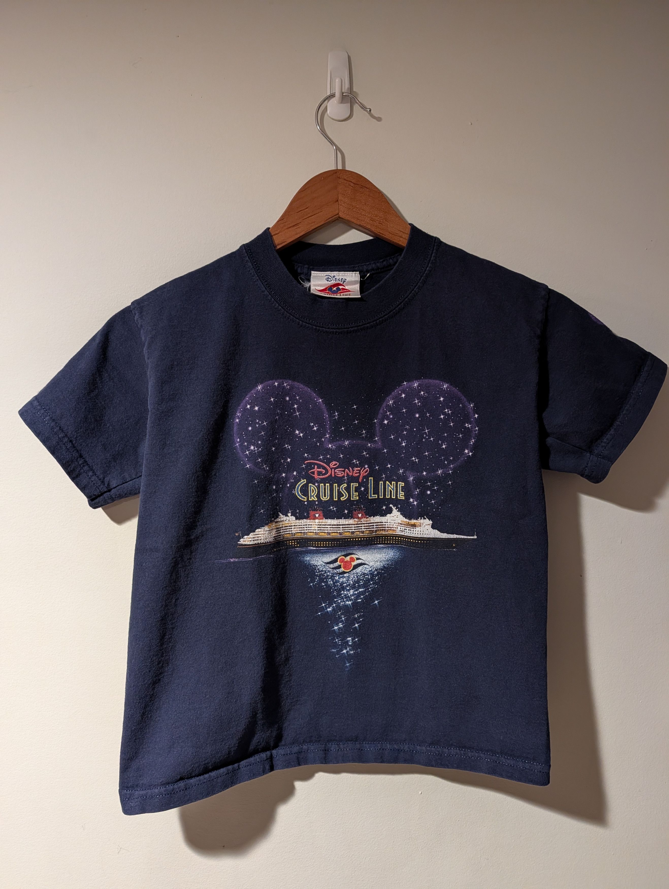 Disney Vintage Disney Cruise Line 2001 Mickey T-Shirt Boys Med Size US M / EU 48-50 / 2 - 1 Thumbnail