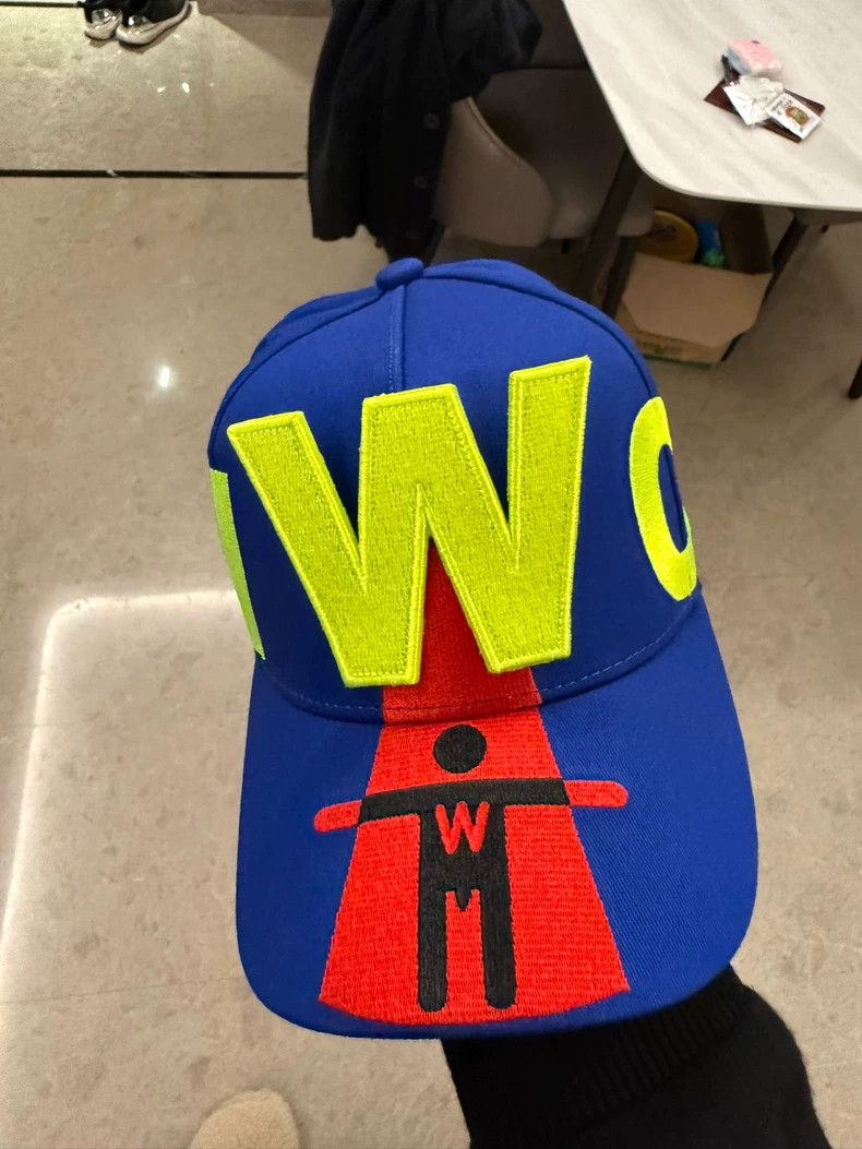 Walter Van Beirendonck walter van beirendonck Blue Atomic Bear Cap Size ONE SIZE - 1 Thumbnail