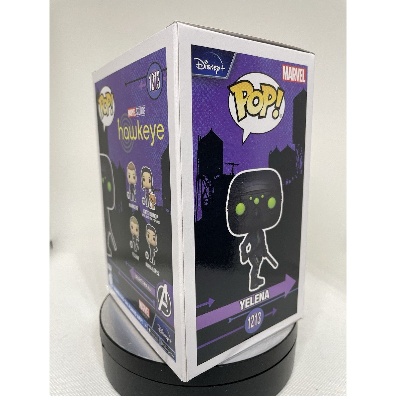 Marvel Comics Funko Pop Yelena 1213 Chase - W Protector Size ONE SIZE - 6 Thumbnail