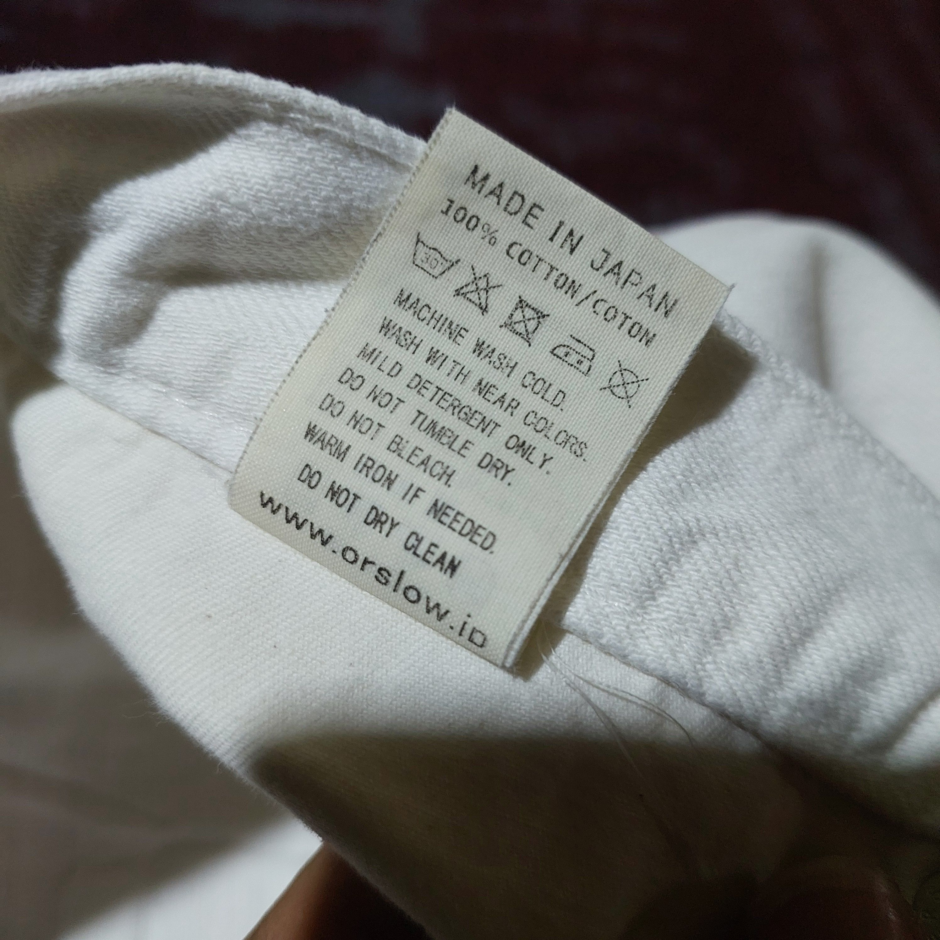 Orslow Japanese Orslow Lot 107 White Denim Size US 29 - 10 Thumbnail