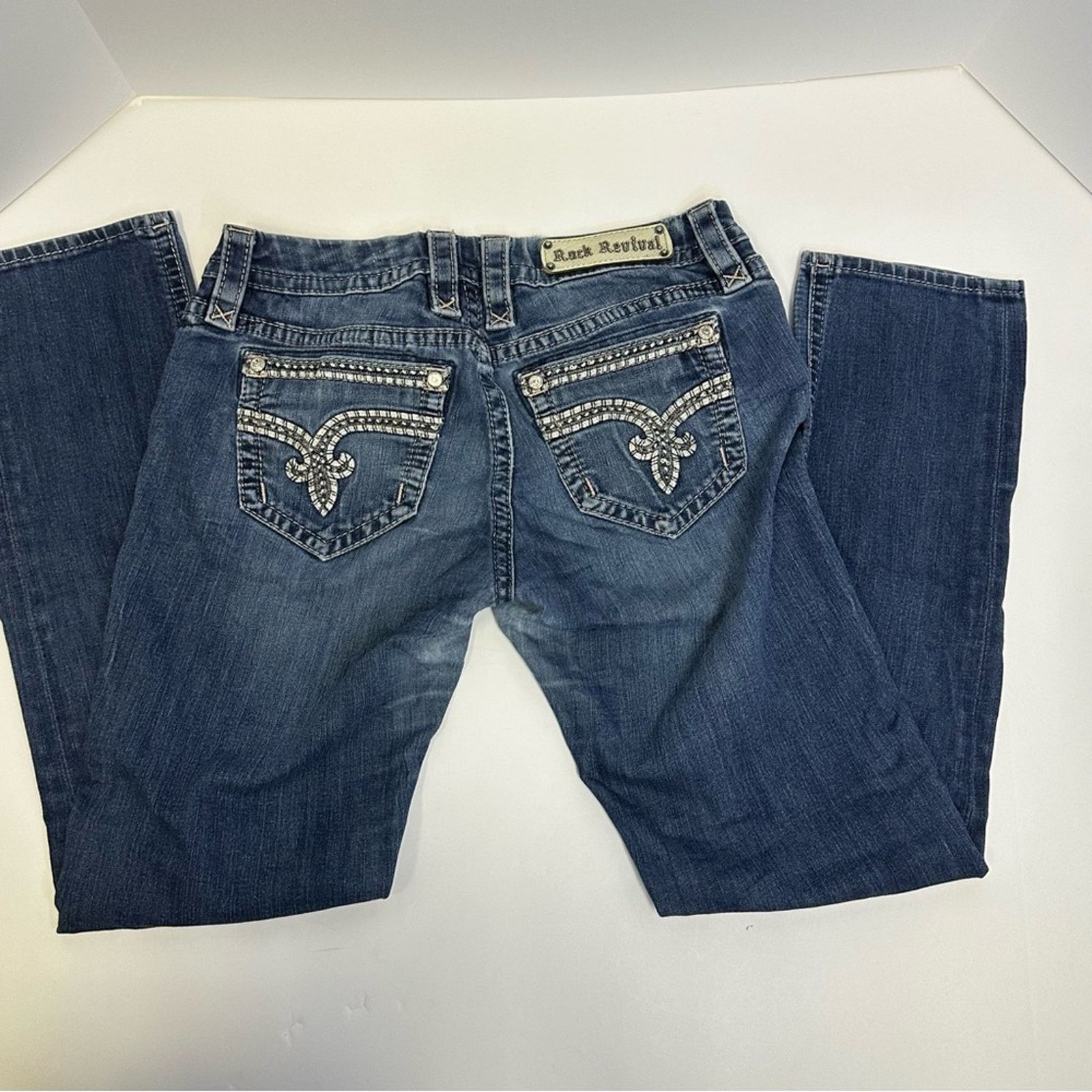 Rock Revival Rock Revival Sherry Easy Skinny Jeans Size 27 Size 27" / US 4 / IT 40 - 7 Thumbnail