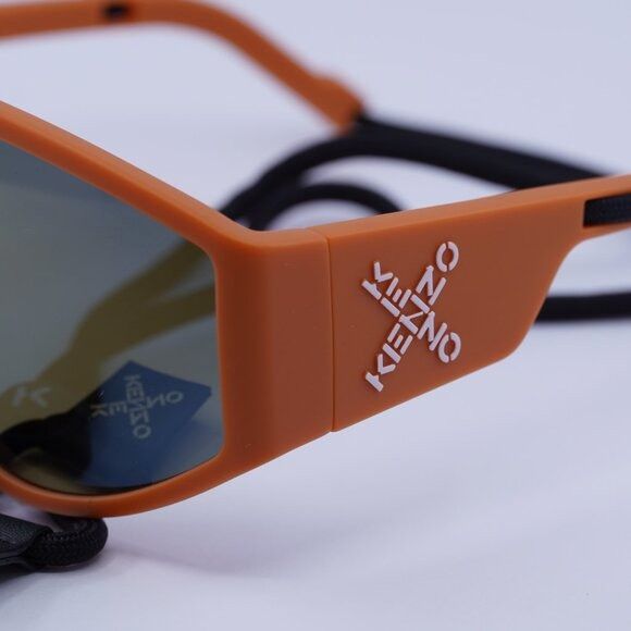 Kenzo 🕶️ New Kenzo KZ40132U-Y 43C Sunglasses - Matte Orange Frame Size ONE SIZE - 8 Thumbnail