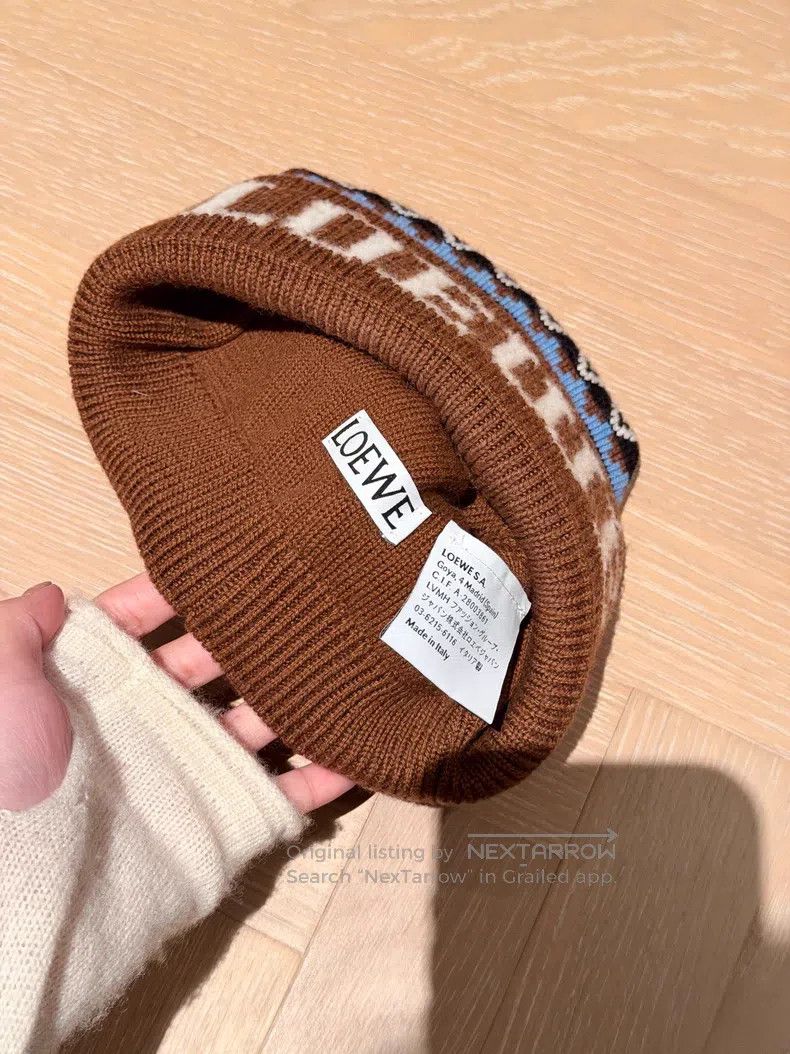 Loewe Loewe Knitted Beanie Size ONE SIZE - 2 Thumbnail