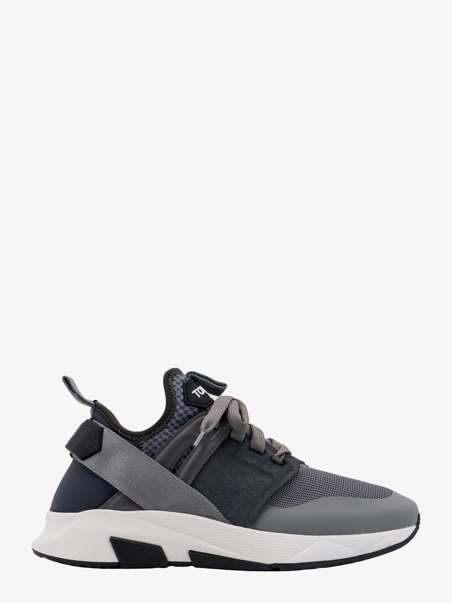 Image of Tom Ford Jago Man Grey Sneakers, Men's (Size 7)