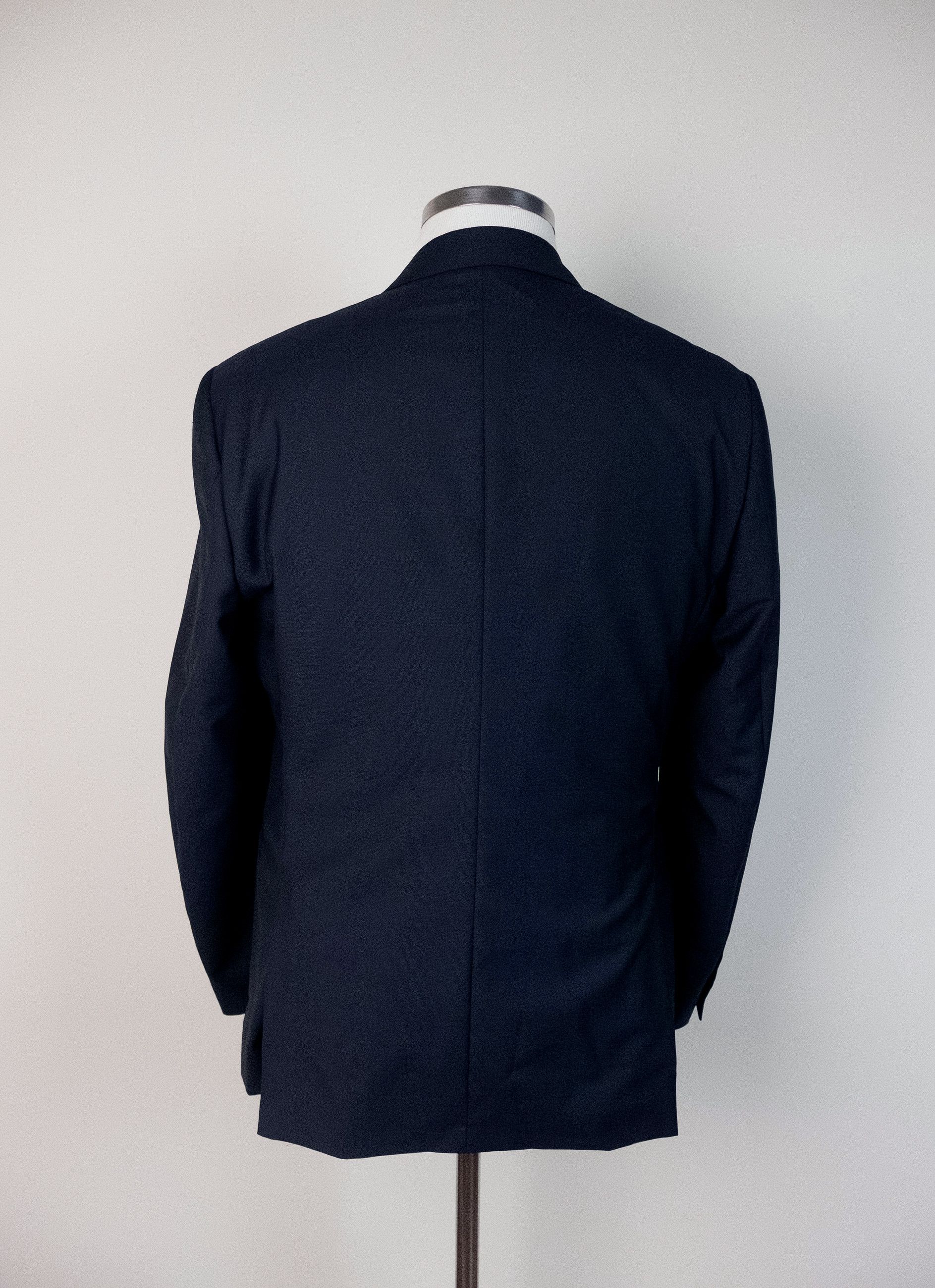 Lardini LARDINI navy blue wool silk 3 piece tuxedo suit Size 42R Size 42R - 2 Thumbnail