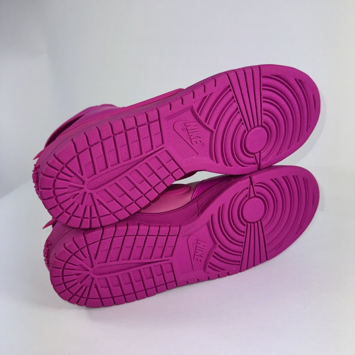 Nike NIKE DUNK HIGH TOP AMBUSH ACTIVE FUCHSIA SNEAKERS Size US 11 / EU 44 - 4 Thumbnail