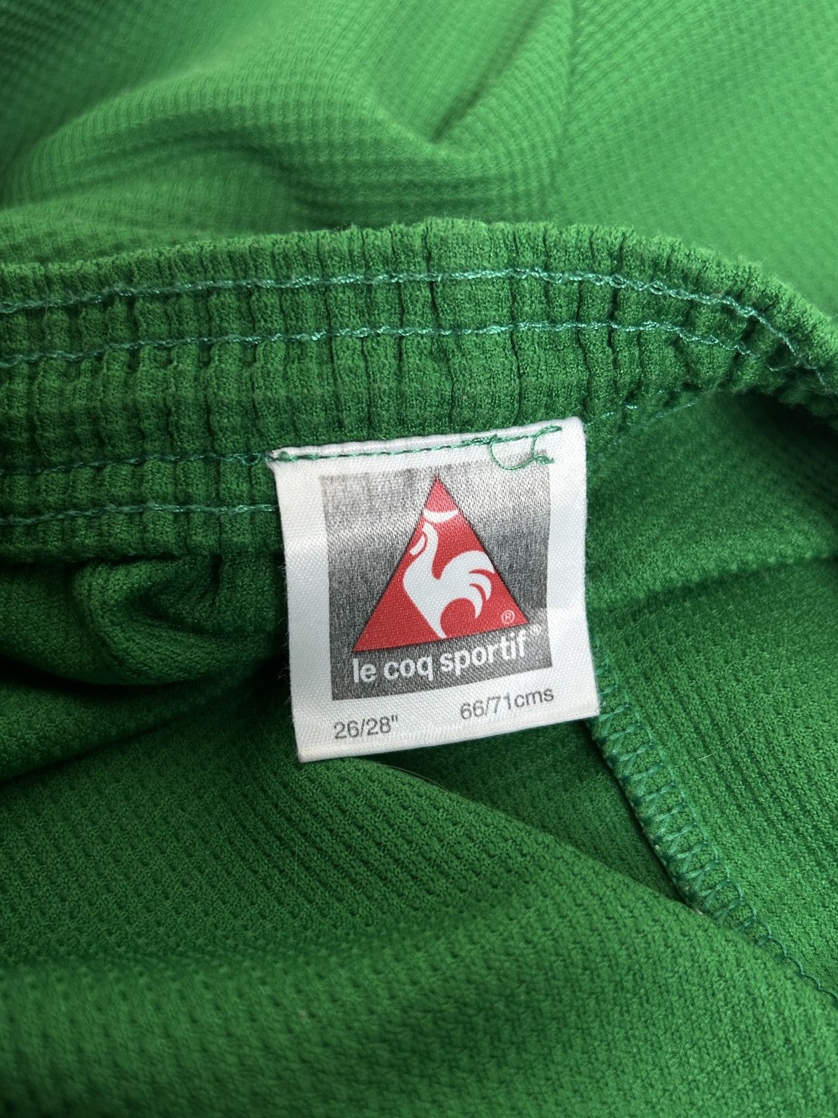 Le Coq Sportif 90s Le Coq Sportif Hibernian FC 1998/99/00 Home Kit Shorts Size US 28 / EU 44 - 8 Thumbnail