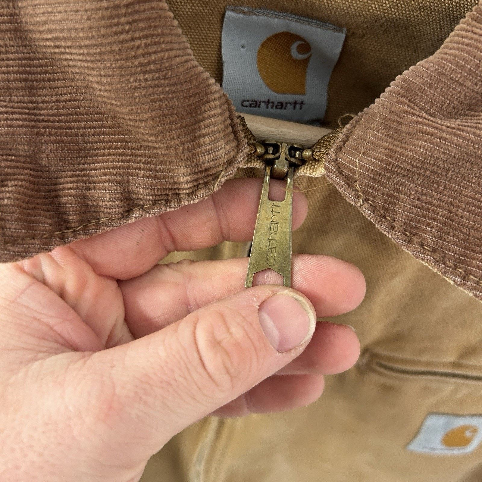 Carhartt Vintage Carhartt Unlined Detroit Jacket “Brown” JU1216 J97 Size US M / EU 48-50 / 2 - 14 Thumbnail