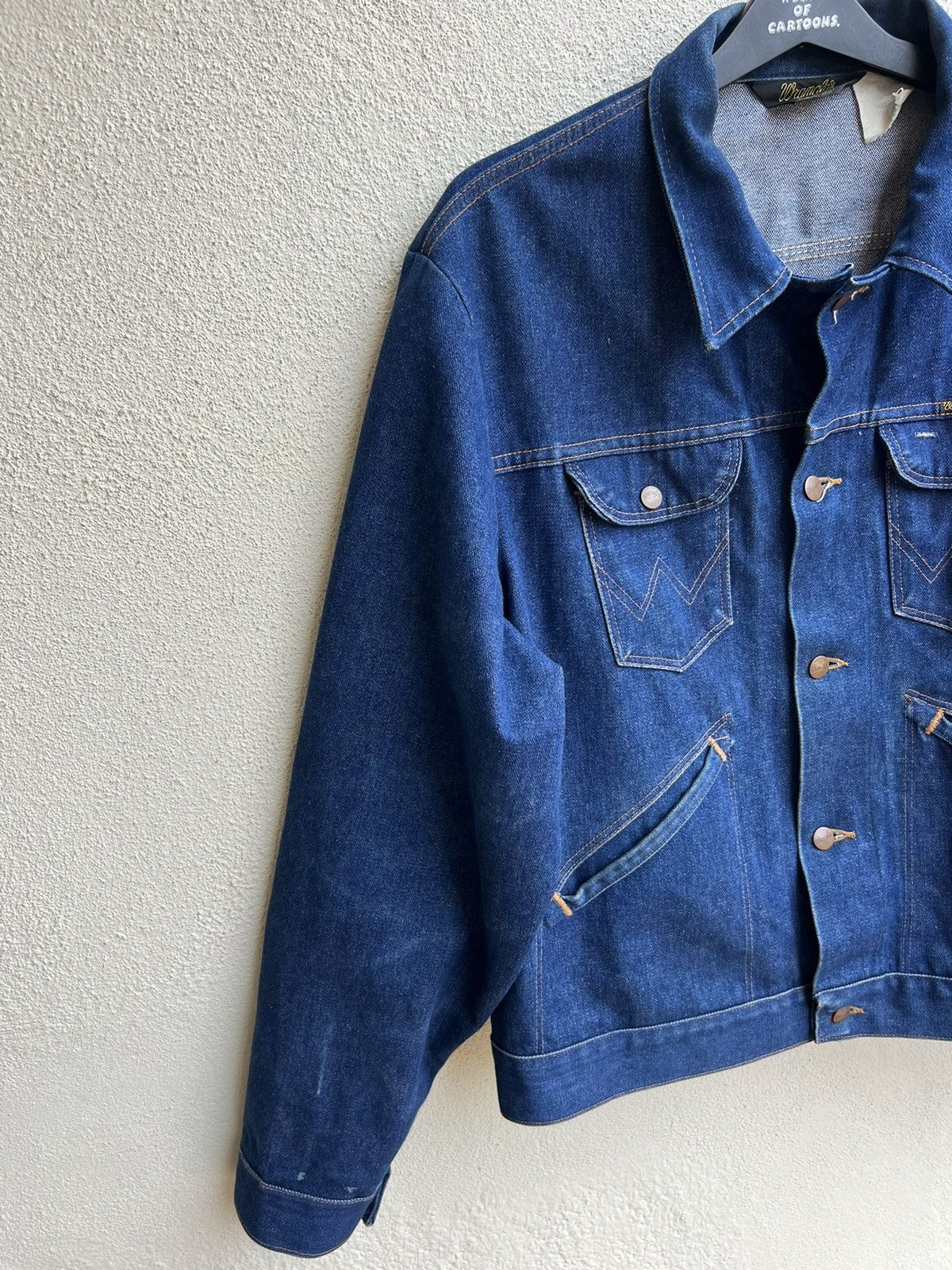 Vintage Vintage 70s 80s Wrangler Blue Denim Jacket Size US XXL / EU 58 / 5 - 11 Thumbnail