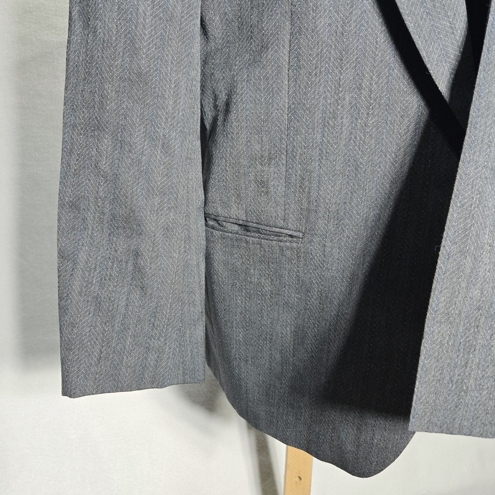 Yves Saint Laurent Yves Saint Laurent Suit Wool Vintage Mens YSL 2Piece 40R Size 40R - 4 Thumbnail