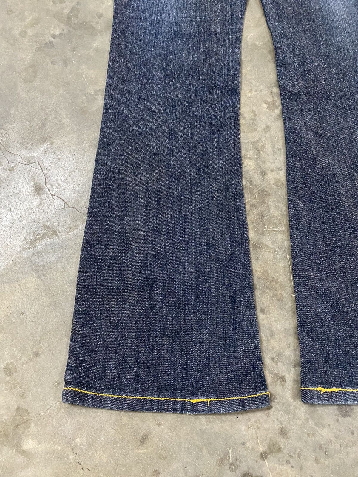 Hysteric Glamour × If Six Was Nine × Tornado Mart Flare Jeans Alpha Cubic Denim Flared @242 Size US 30 / EU 46 - 2 Thumbnail