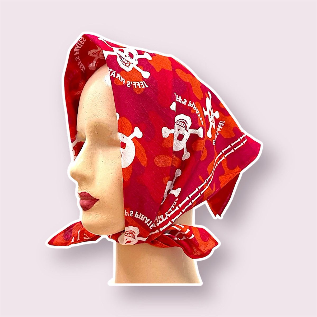 Other Jeff’s Pirates x LOOK/IN PMT Skull Bandana–(New)Camo Edition Size ONE SIZE - 5 Thumbnail