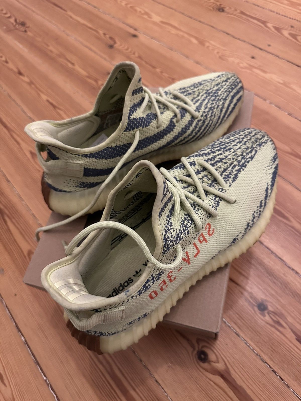 Adidas Adidas Jeezy Boost 350 v2 frozen yellow Size us 10 eu 44 Size US 10 / EU 43 - 14 Thumbnail