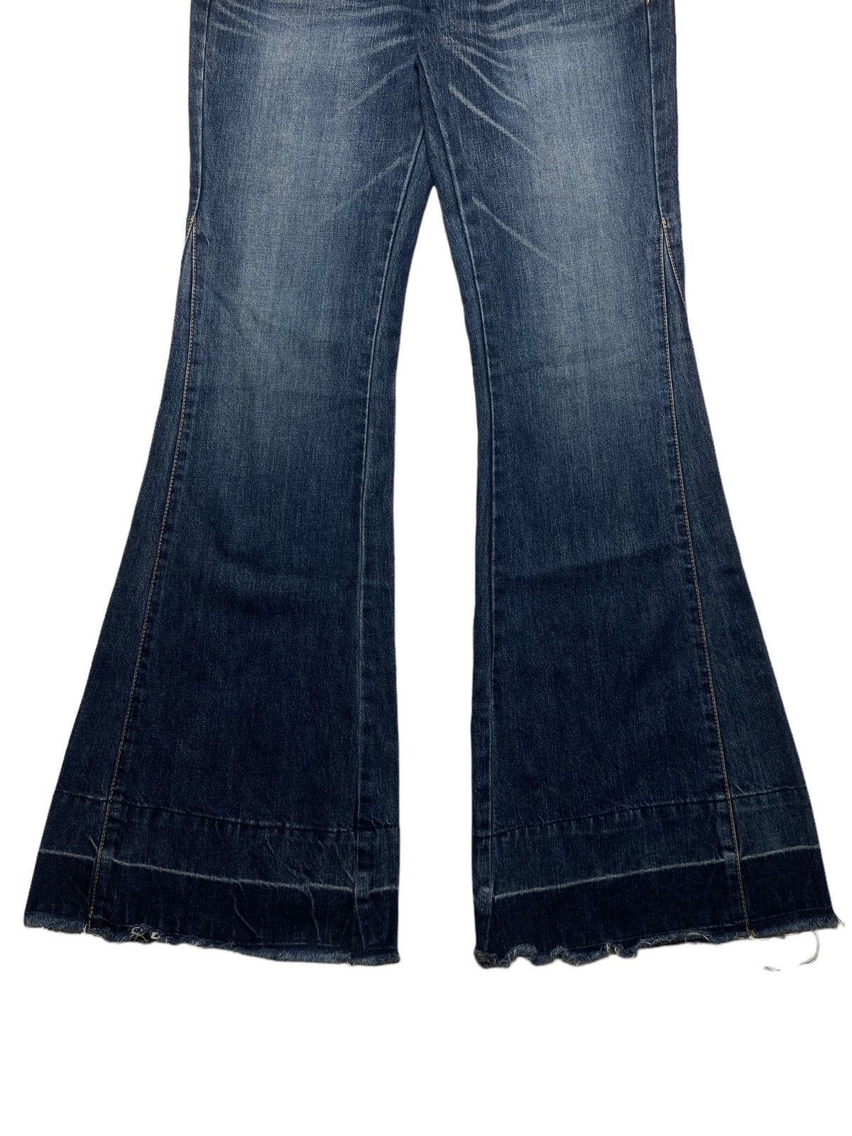 GOSTAR DE FUGA 2000s Shel’tter - Super Flared Denim Pants Size US 28 / EU 44 - 4 Thumbnail