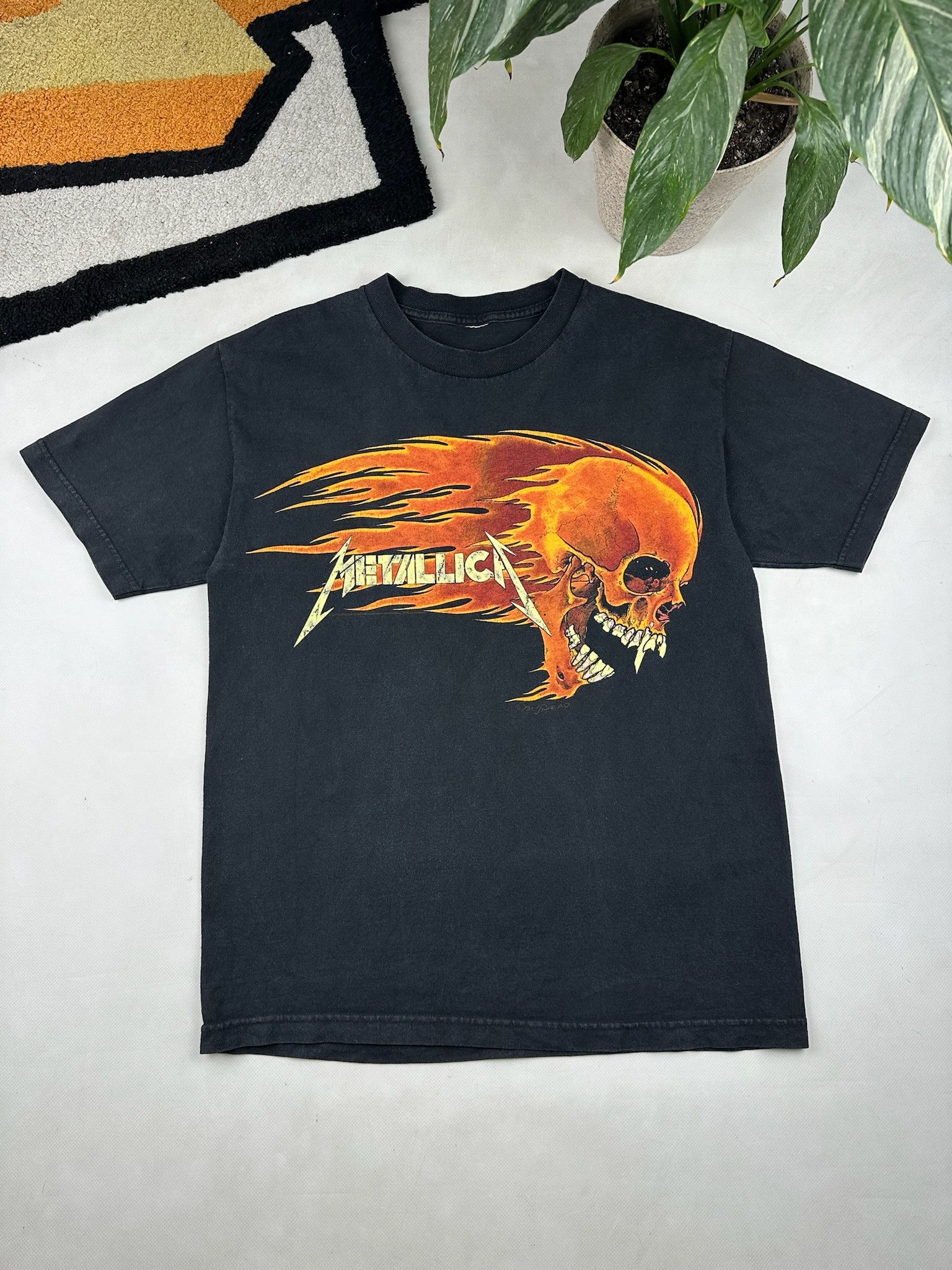 Band Tees 90s vintage Metallica Pushead Shirt band tee Size US M / EU 48-50 / 2 - 1 Thumbnail