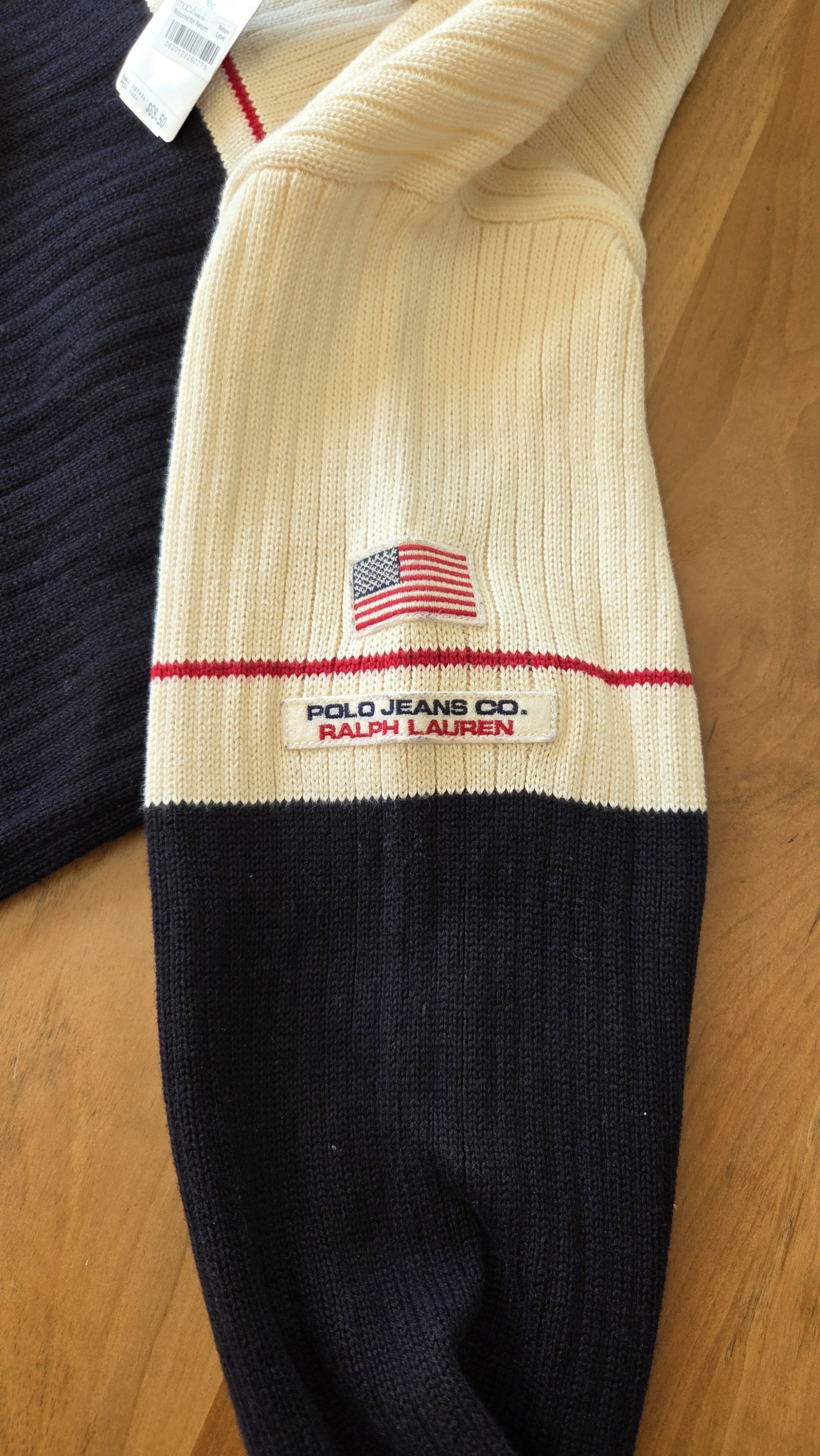 Polo Ralph Lauren Polo Ralph Lauren Vintage 1990s Turtleneck Sweater Size US M / EU 48-50 / 2 - 4 Thumbnail