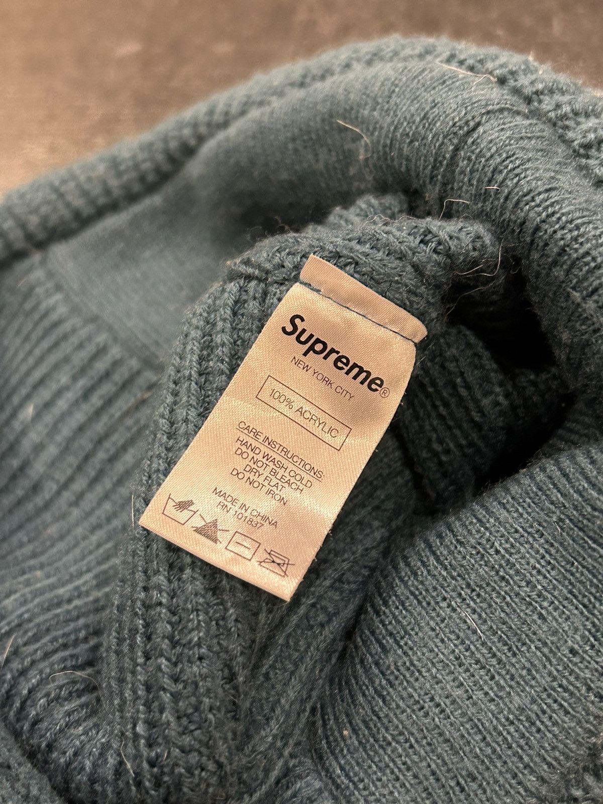 Supreme Supreme Paneled Knit Beanie Size ONE SIZE - 3 Thumbnail