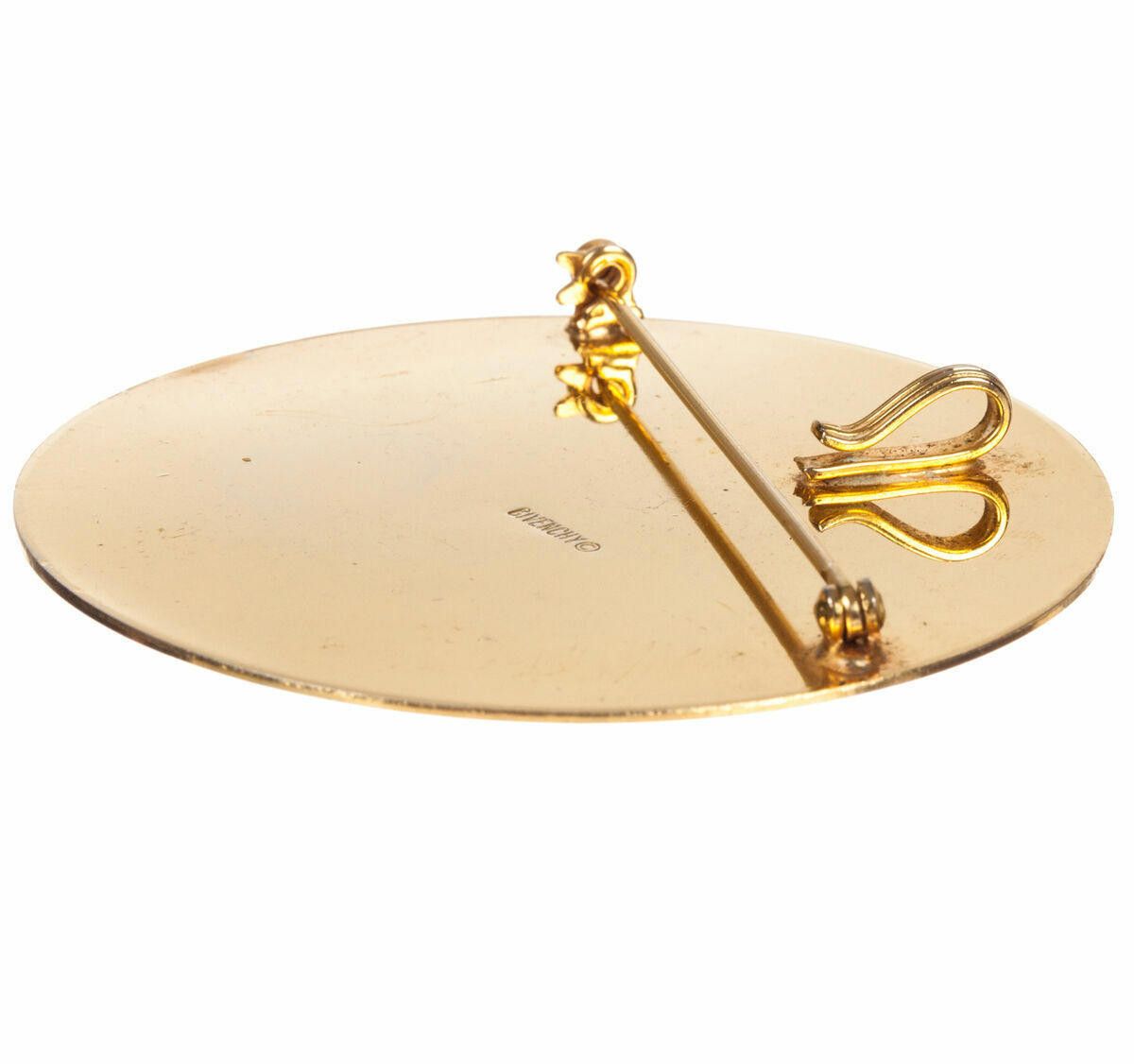 Givenchy Givenchy Two Tone Futuristic Circular Brooch Size ONE SIZE - 4 Thumbnail