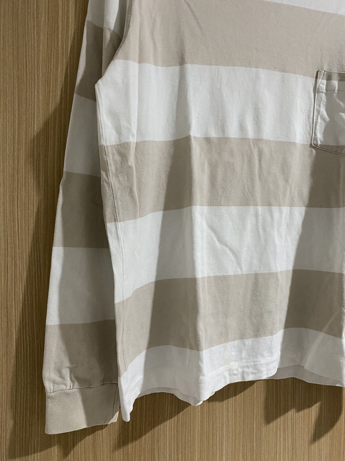 Stussy Stussy block stripe pocket longsleeve Size US S / EU 44-46 / 1 - 6 Thumbnail