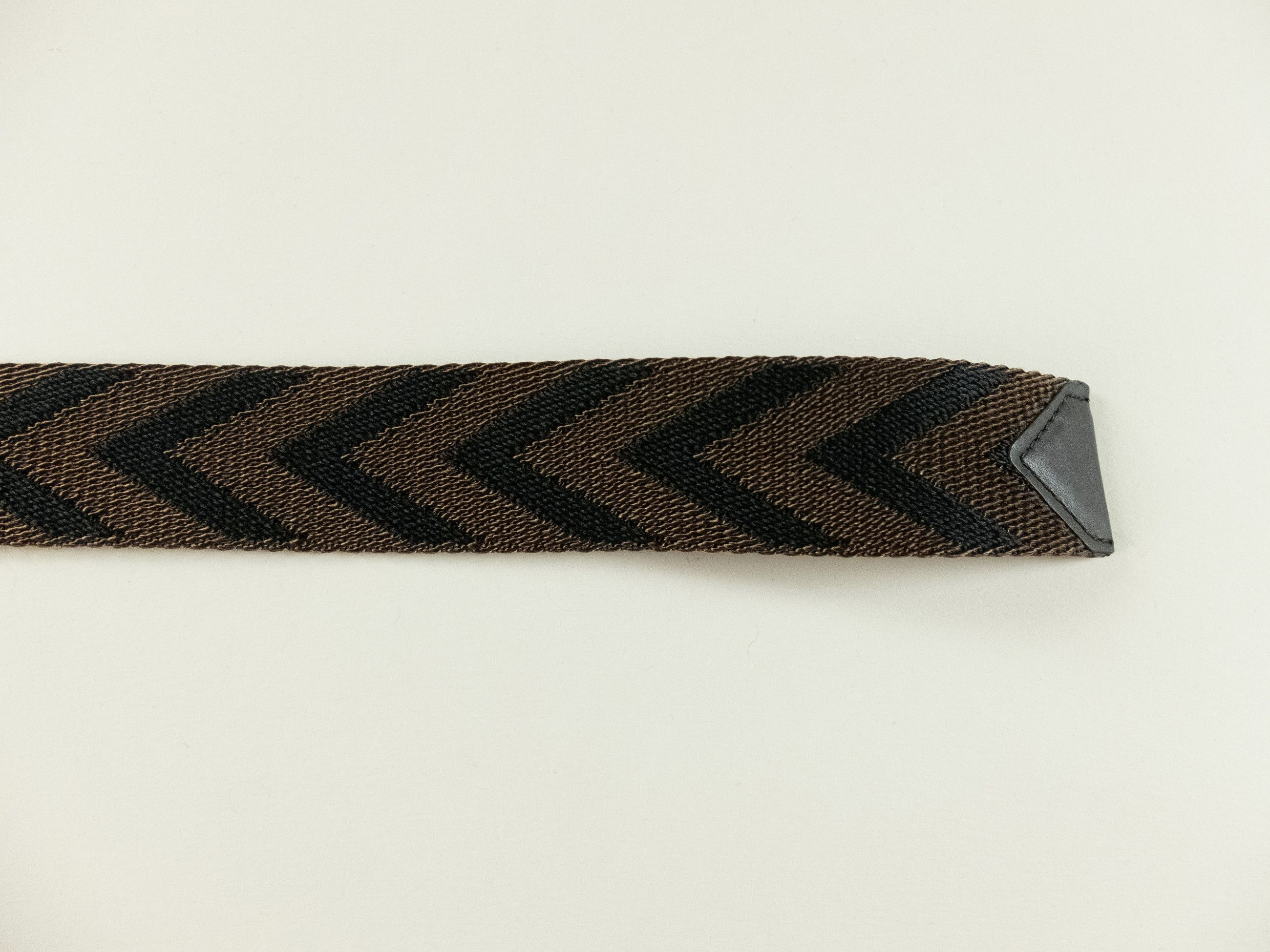 Bottega Veneta BOTTEGA VENETA brown black fabric woven belt One Size Size ONE SIZE - 10 Thumbnail