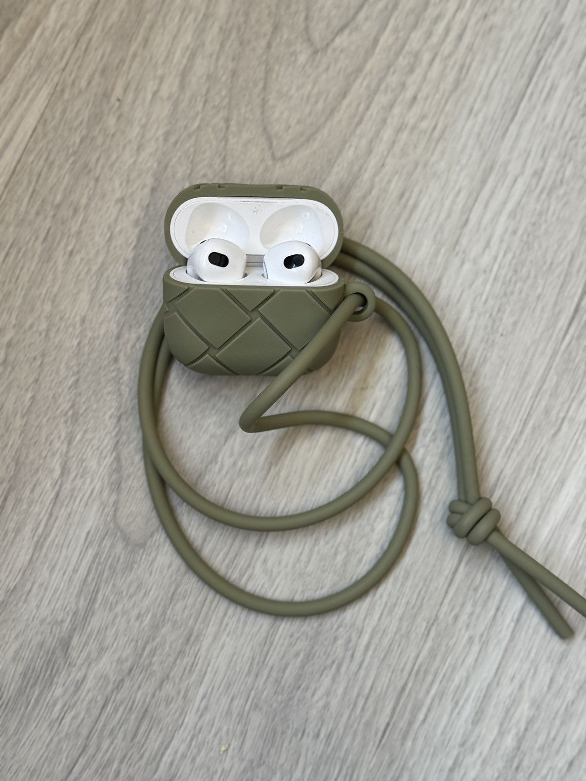 Bottega Veneta Bottega Veneta Airpods 3Gen Rubber Case Size ONE SIZE - 1 Thumbnail