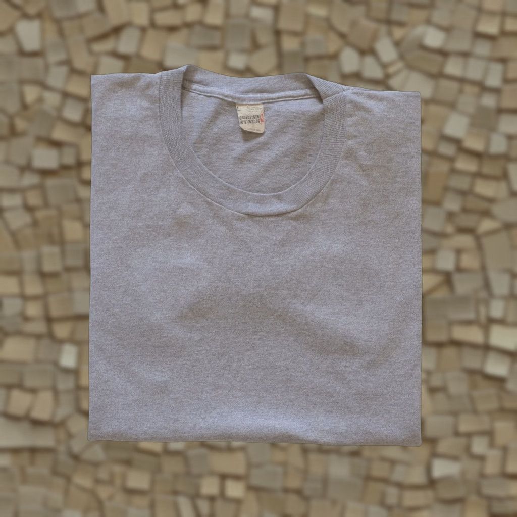 Vintage USA MADE SCREEN STARS LAKE OUTDOOR BOATING VTG 70s 80s SINGLE STITCH T SHIRT SZL Gray Unisex Cotton Screen Stars Graphic Tee Sportswear/Beach Men SZ L Size US L / EU 52-54 / 3 - 1 Thumbnail