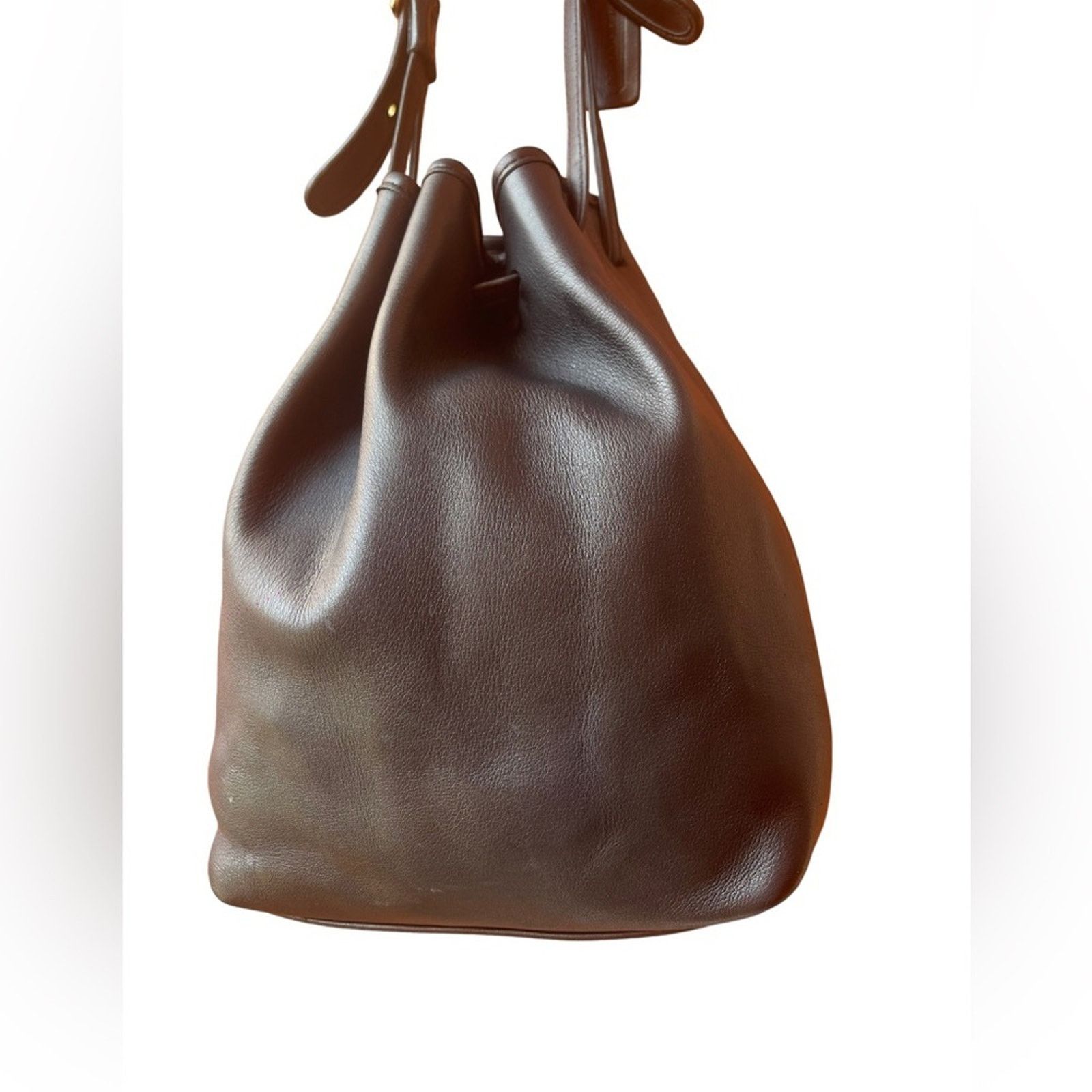 Coach Coach Vintage Leather Legacy Drawstring Bucket Bag 9165. Size ONE SIZE - 3 Thumbnail