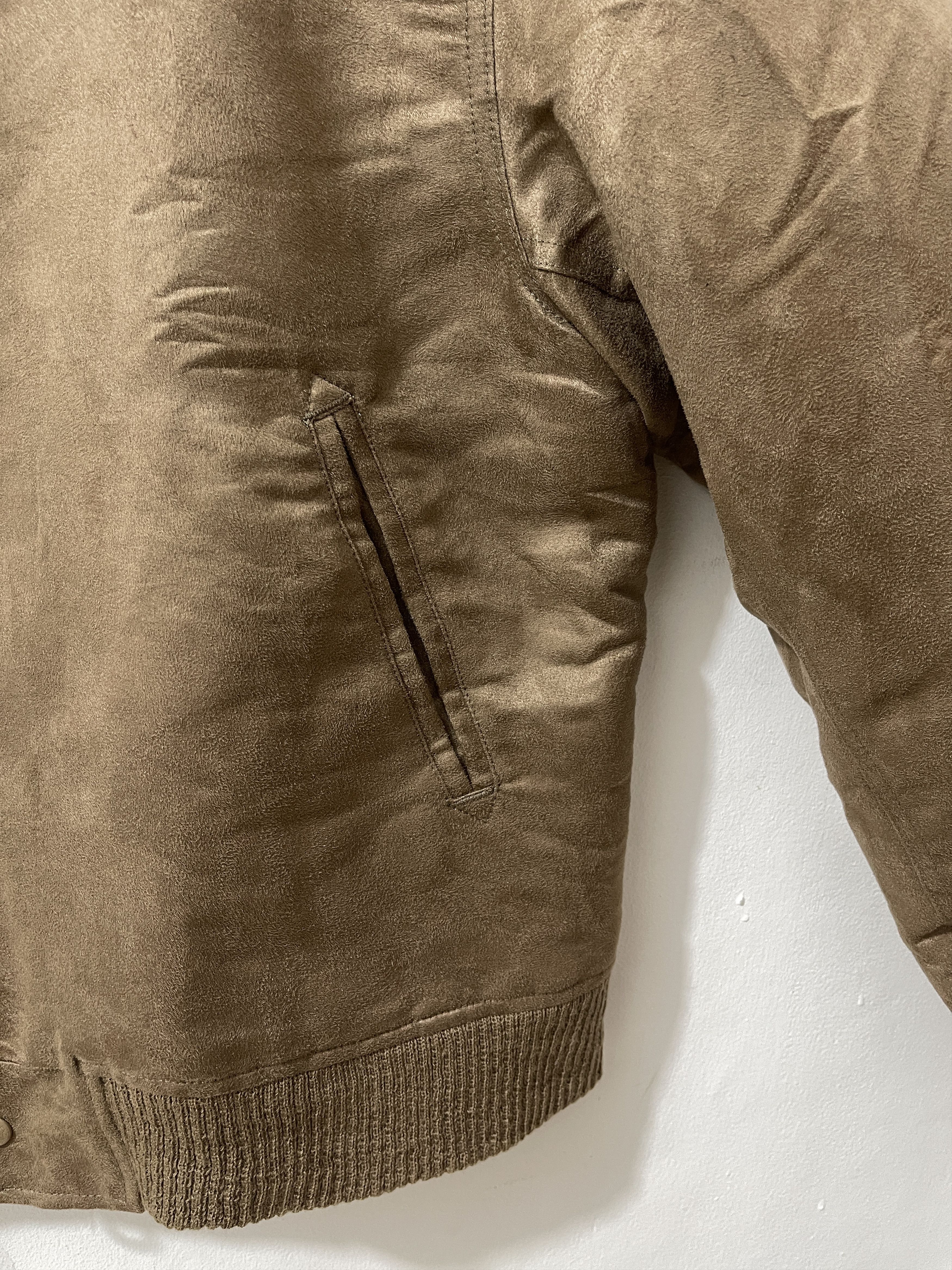 Engineered Garments Vintage 2000s Engineered Garments Tanker Suede Bomber Jacket Size US S / EU 44-46 / 1 - 6 Thumbnail