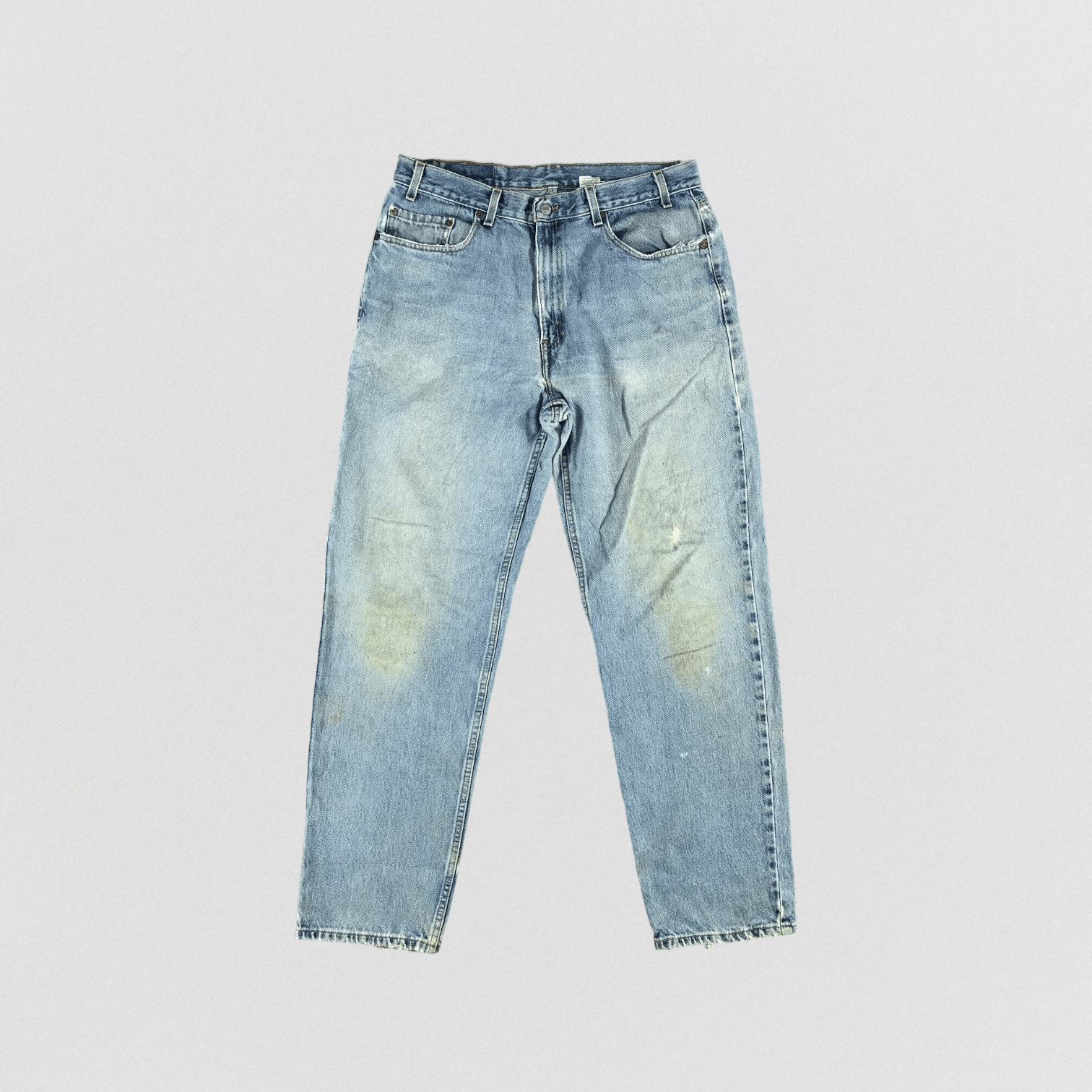 Levi's × Vintage Vintage Light Wash Levis 550 Jeans-JM3002 Size US 35 - 1 Thumbnail