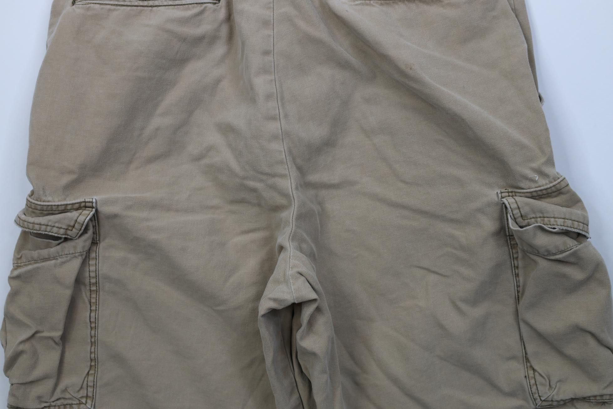 American Eagle Outfitters Vintage 90s Y2K American Eagle Outfitters Cargo Shorts Size US 32 / EU 48 - 14 Thumbnail