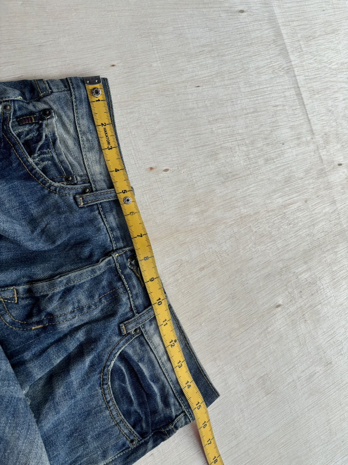 Hysteric Glamour × Japanese Brand Vintage Abercrombie And Fitch Paint Denim Jeans Size US 30 / EU 46 - 11 Thumbnail
