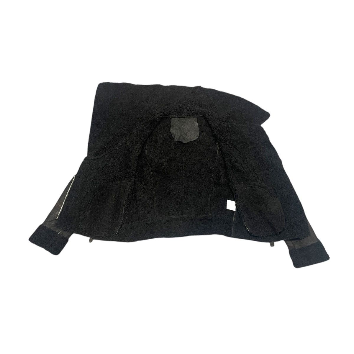 If Six Was Nine Vtg Rick Owen Inspired Avantgarde Sheepskin Leather Jacket Size US S / EU 44-46 / 1 - 22 Thumbnail