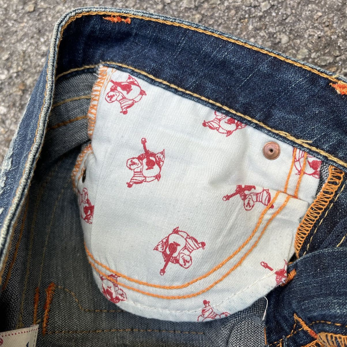 True Religion Vintage True Religion Flare Jeans Size 27" / US 4 / IT 40 - 10 Thumbnail