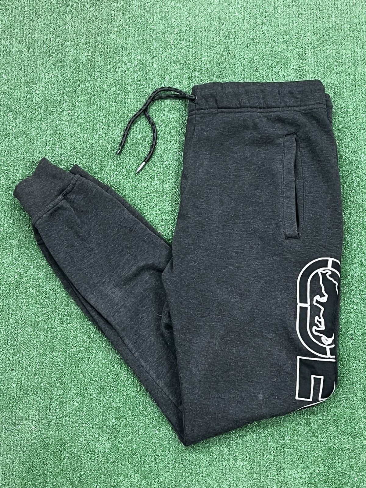 Ecko Unltd. Vintage Y2K Ecko Unlimited Spellout Sweatpants Size US 32 / EU 48 - 1 Thumbnail