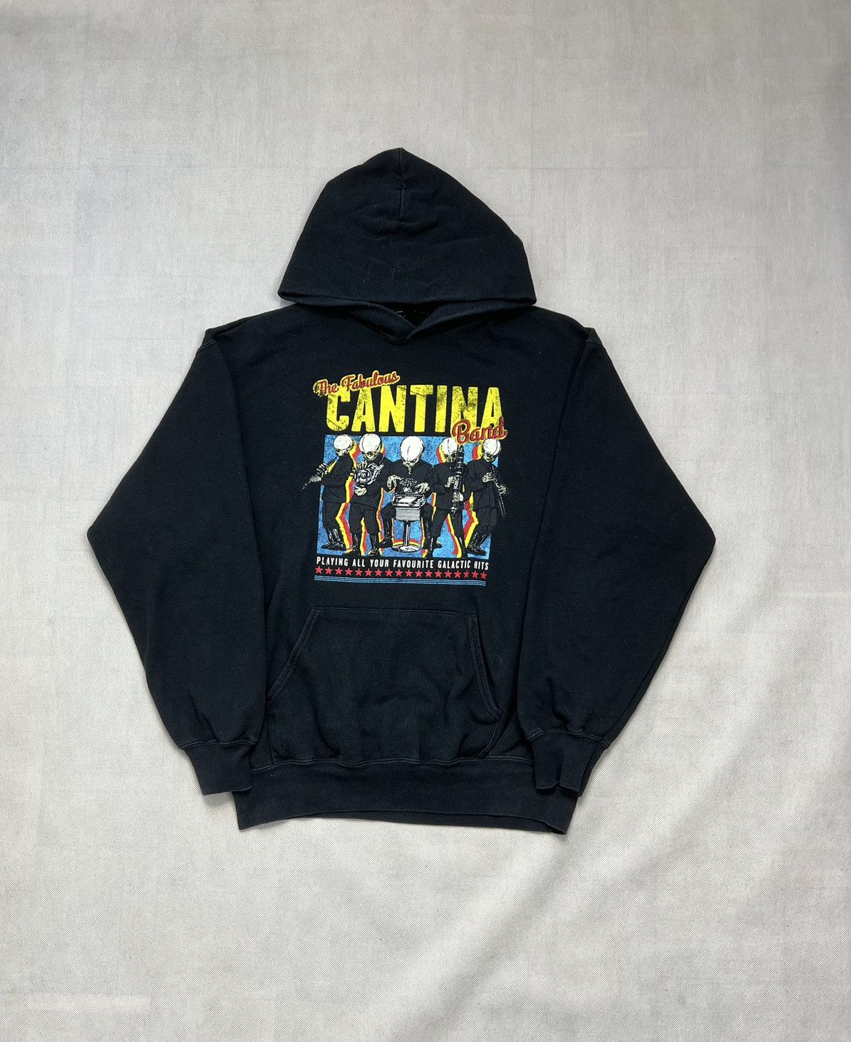 Star Wars × Vintage Hoodie Star Wars Cantina Band Vintage Black Size US L / EU 52-54 / 3 - 1 Thumbnail