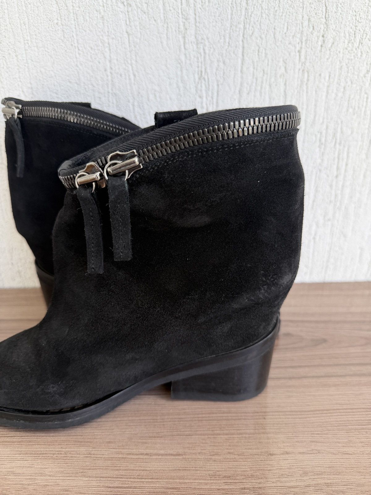Cinzia Araia double zip wraparound wedge boots like isabel marant Size US 10 / IT 40 - 11 Thumbnail